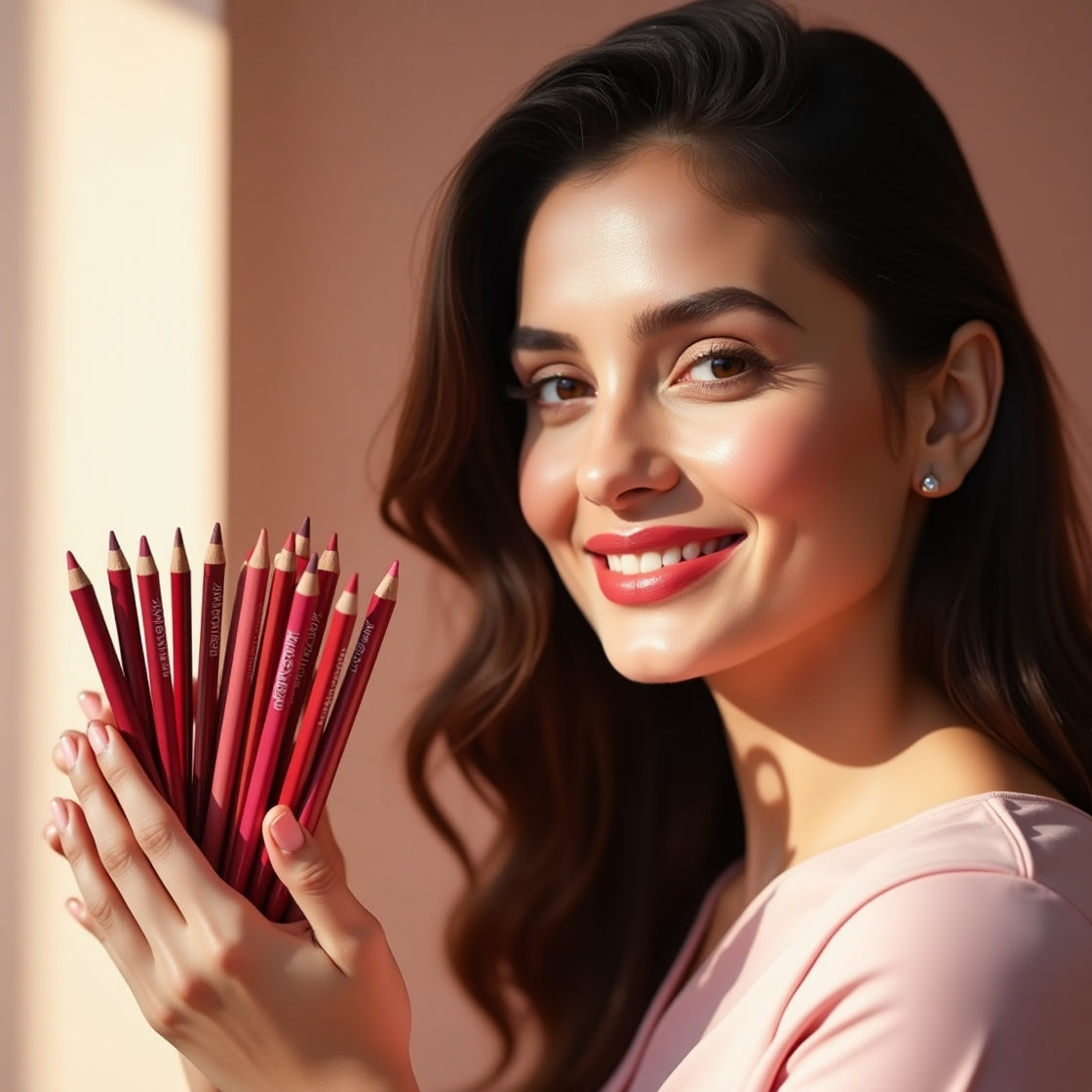 FLORMAR MATTE LIPSTICK PENCIL (Pack of 12Pcs)