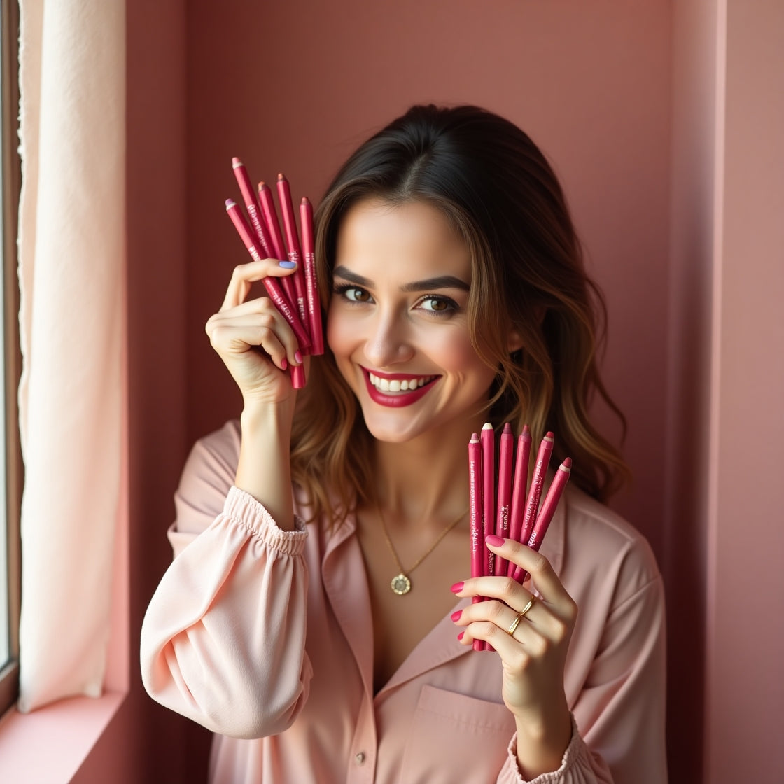 FLORMAR MATTE LIPSTICK PENCIL (Pack of 12Pcs)